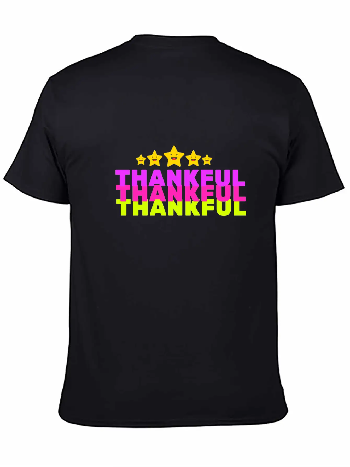 Thankful Unisex Casual T-Shirt – Clean Design For Daily Comfort