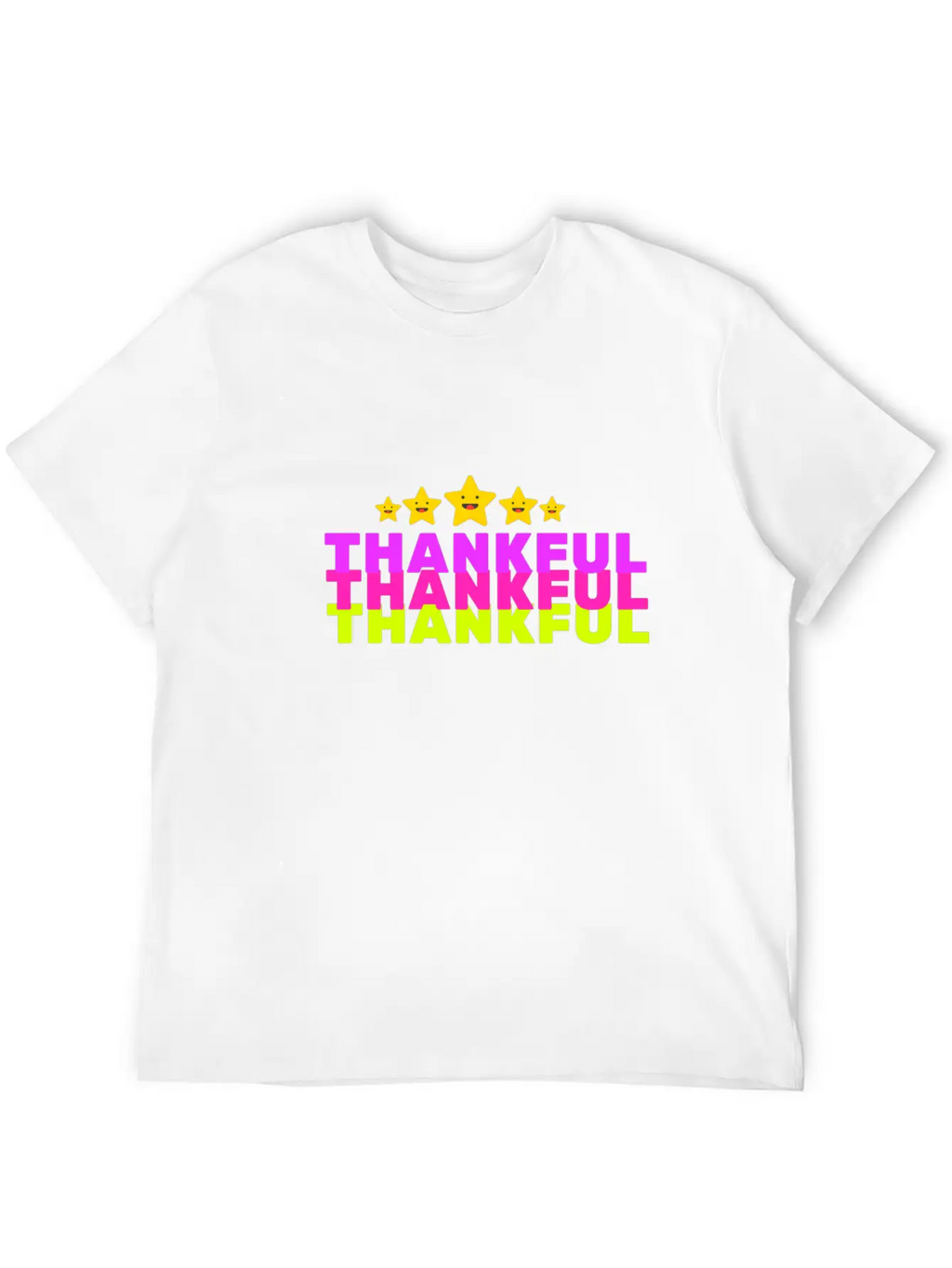 Thankful Unisex Casual T-Shirt – Clean Design For Daily Comfort