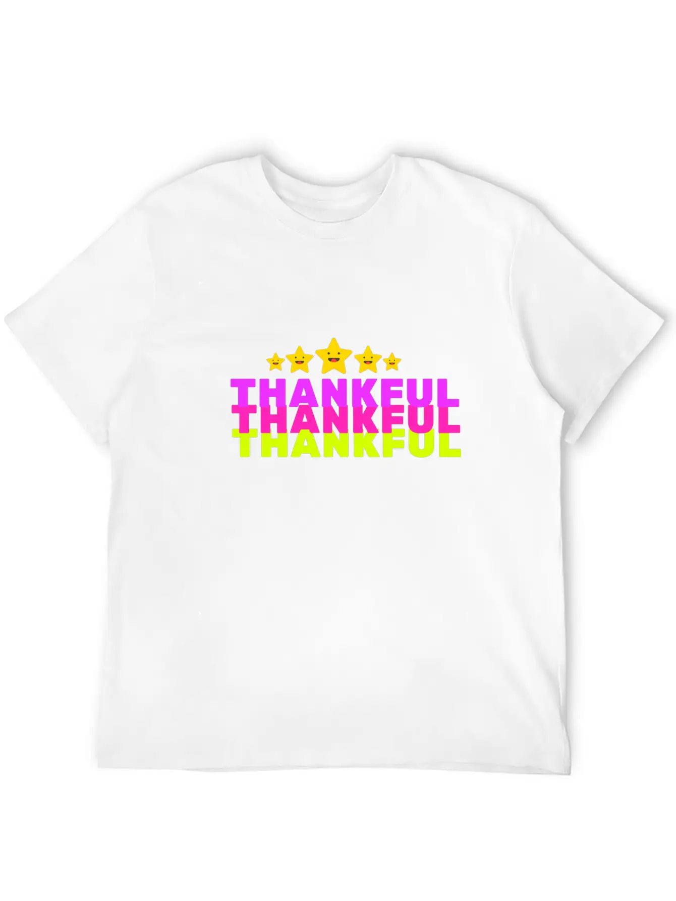 Thankful Unisex Casual T-Shirt – Clean Design For Daily Comfort