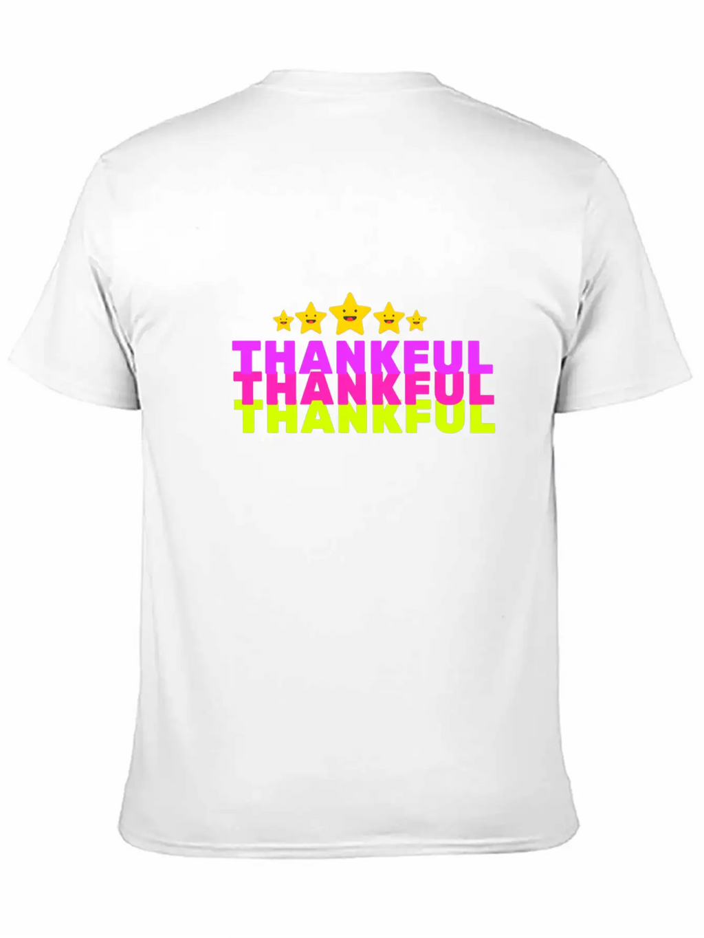 Thankful Unisex Casual T-Shirt – Clean Design For Daily Comfort