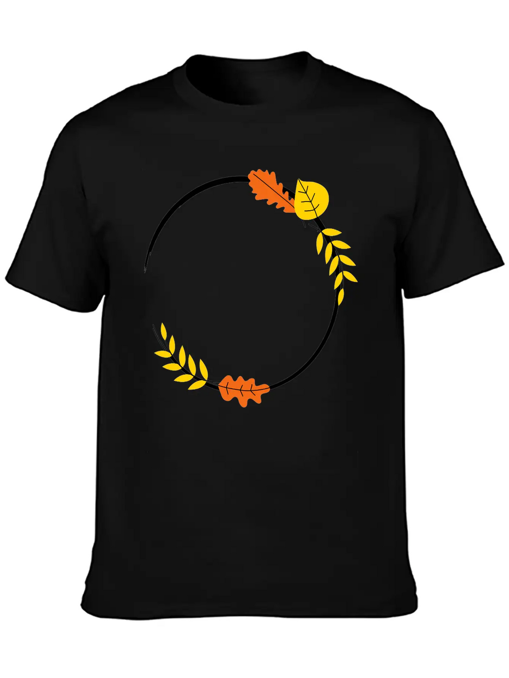Thanks Giving Gift Autumn Kids Cool Leaf Casual Graphic T-Shirt – Simple And Comfortable Daily Wear