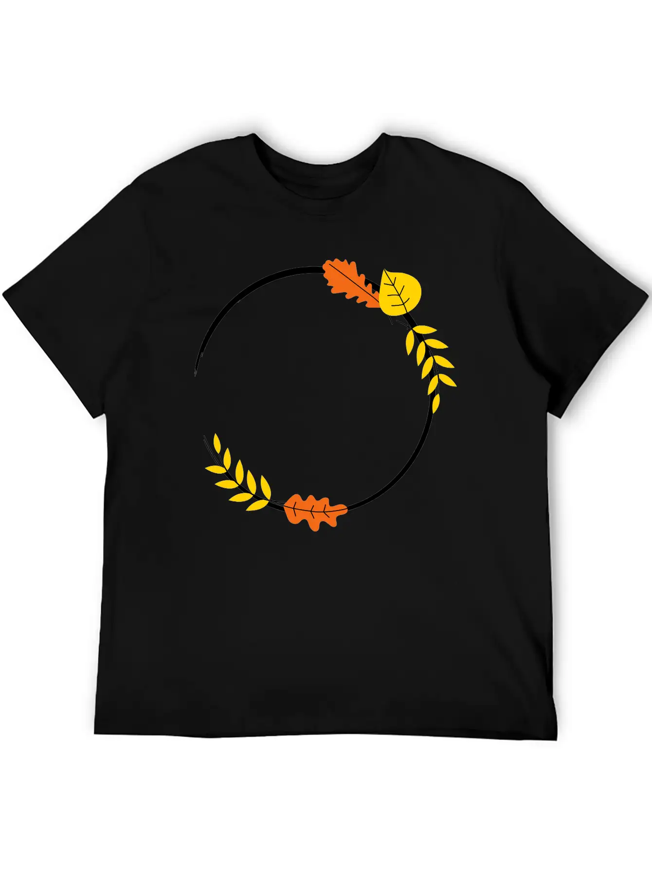 Thanks Giving Gift Autumn Kids Cool Leaf Casual Graphic T-Shirt – Simple And Comfortable Daily Wear