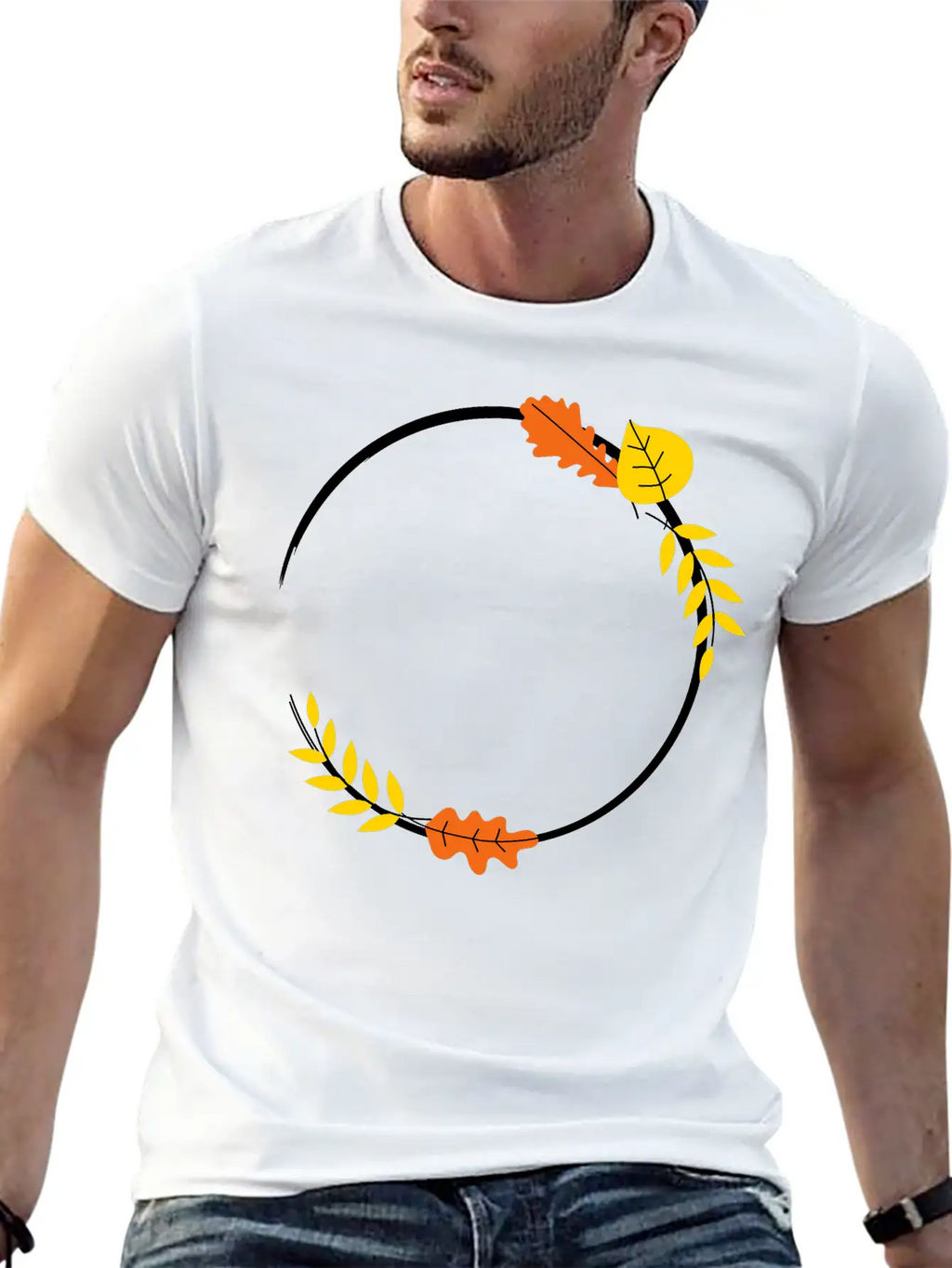 Thanks Giving Gift Autumn Kids Cool Leaf Casual Graphic T-Shirt – Simple And Comfortable Daily Wear