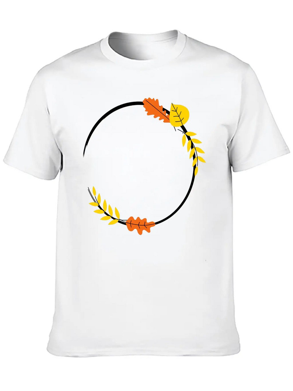 Thanks Giving Gift Autumn Kids Cool Leaf Casual Graphic T-Shirt – Simple And Comfortable Daily Wear