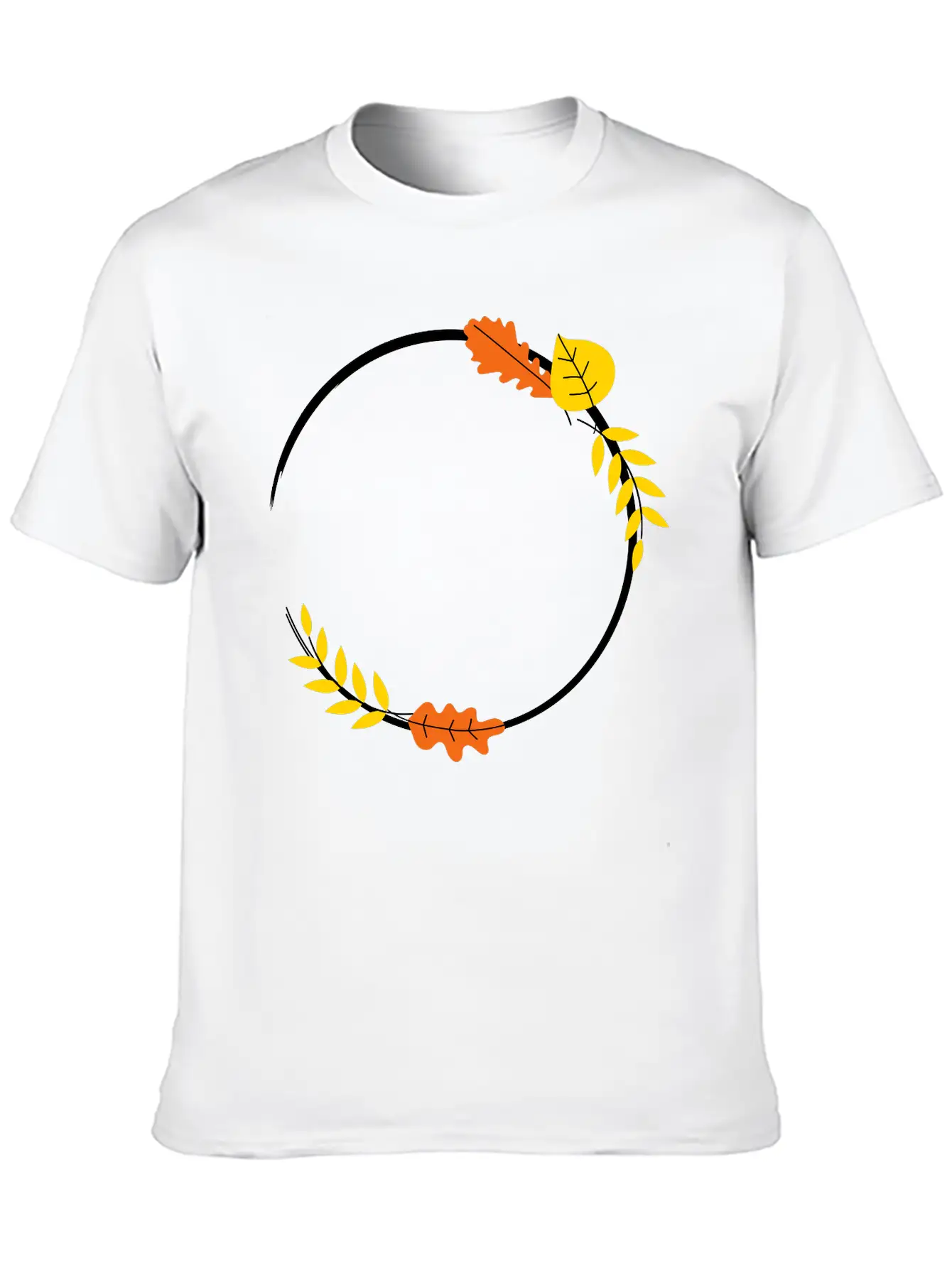 Thanks Giving Gift Autumn Kids Cool Leaf Casual Graphic T-Shirt – Simple And Comfortable Daily Wear