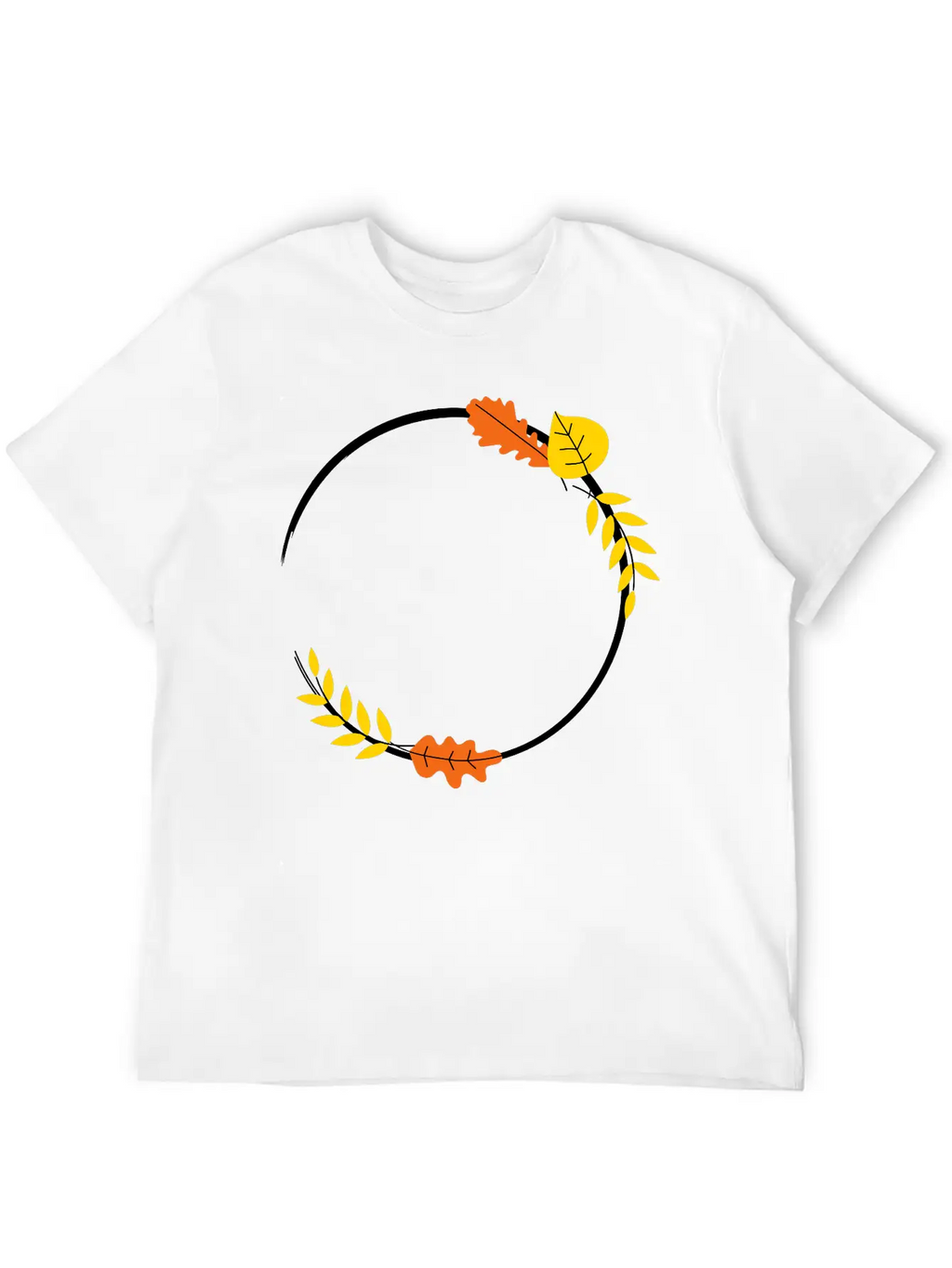 Thanks Giving Gift Autumn Kids Cool Leaf Casual Graphic T-Shirt – Simple And Comfortable Daily Wear