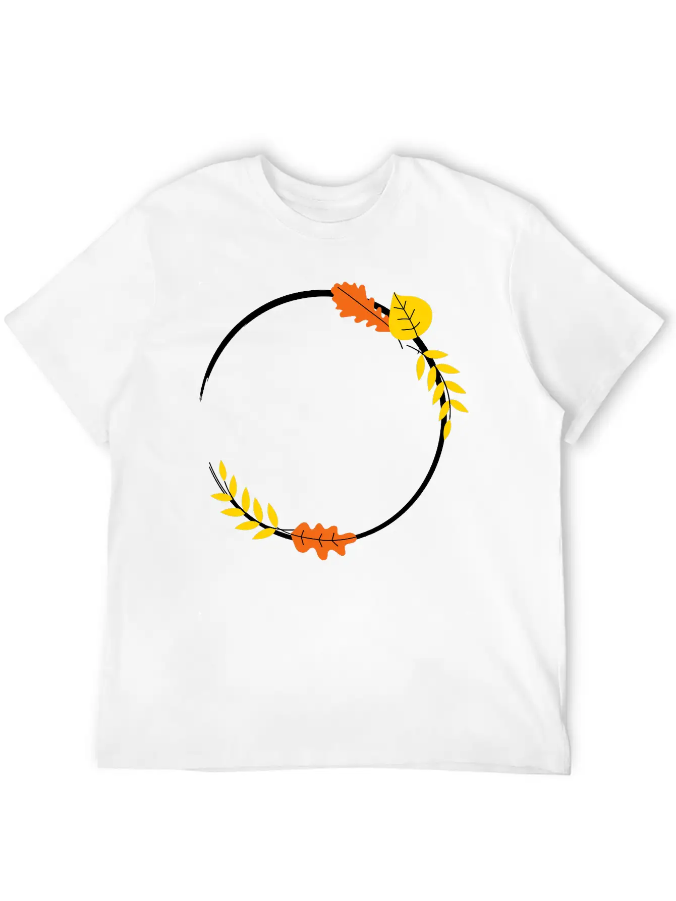 Thanks Giving Gift Autumn Kids Cool Leaf Casual Graphic T-Shirt – Simple And Comfortable Daily Wear