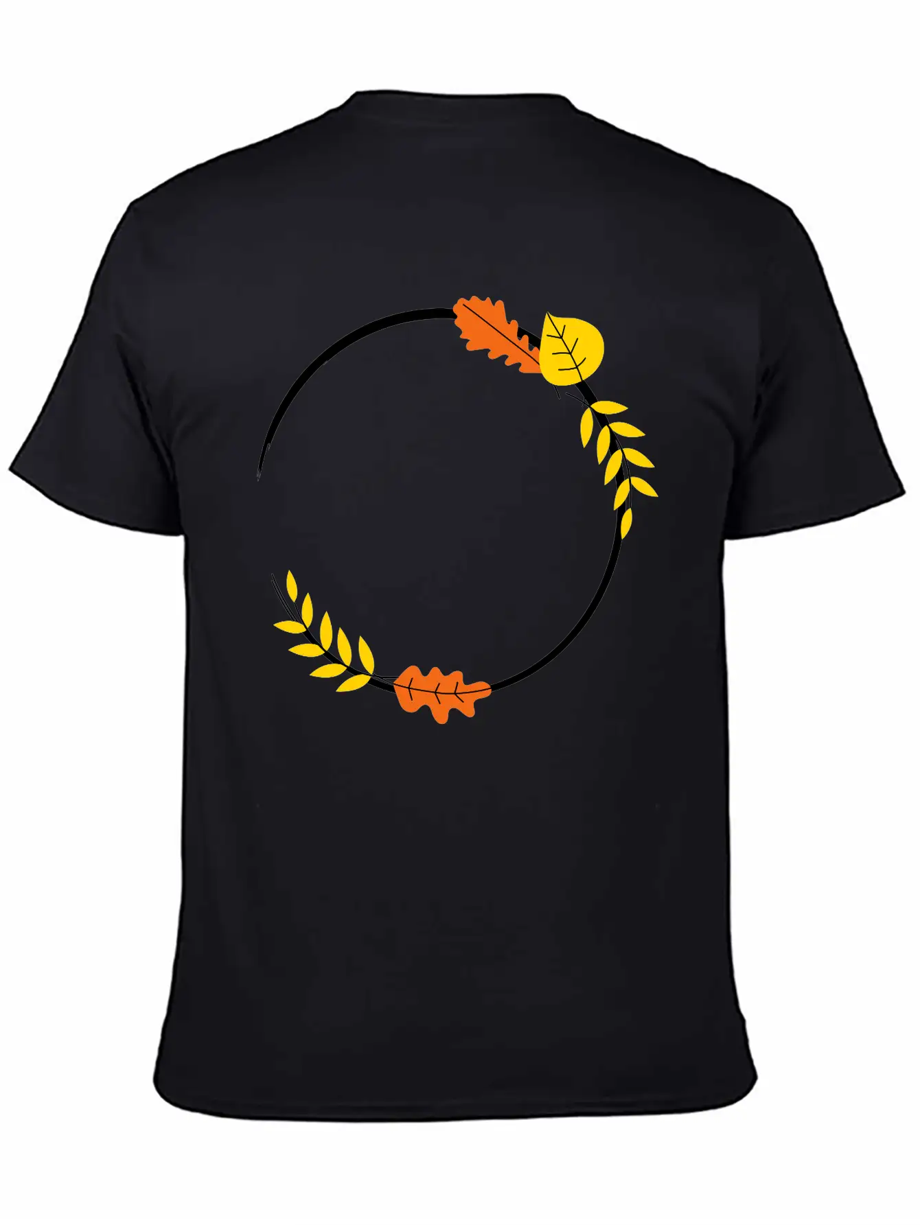 Thanks Giving Gift Autumn Kids Cool Leaf Casual Graphic T-Shirt – Simple And Comfortable Daily Wear