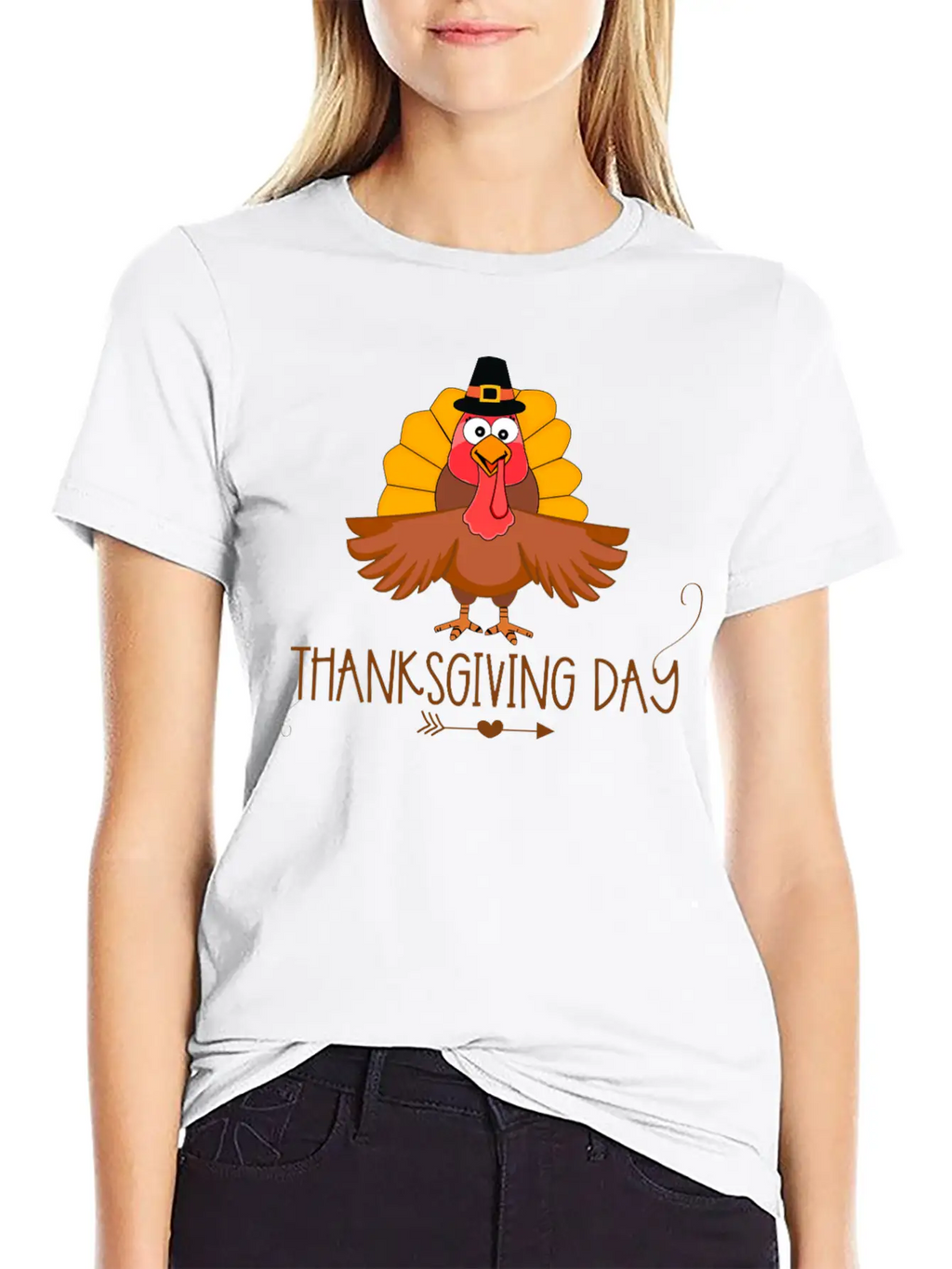 Thanksgiving Day Classic Fit Graphic Tee For Daily Comfort – Unisex Cotton Shirt