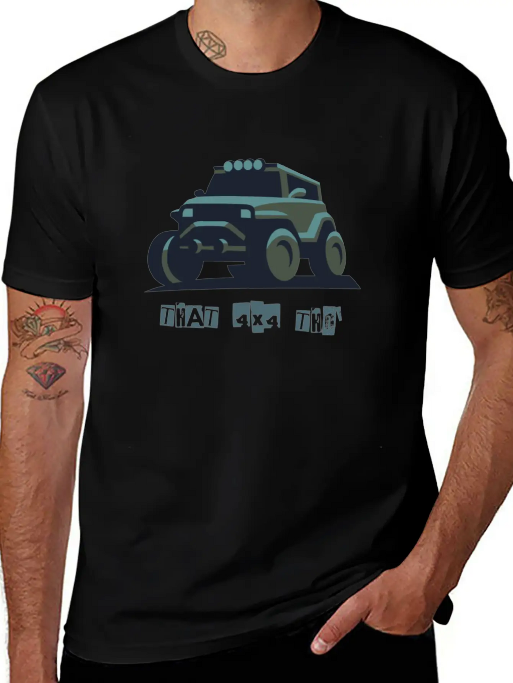 That 4x4 Unisex Casual T-Shirt – Clean Design For Daily Comfort