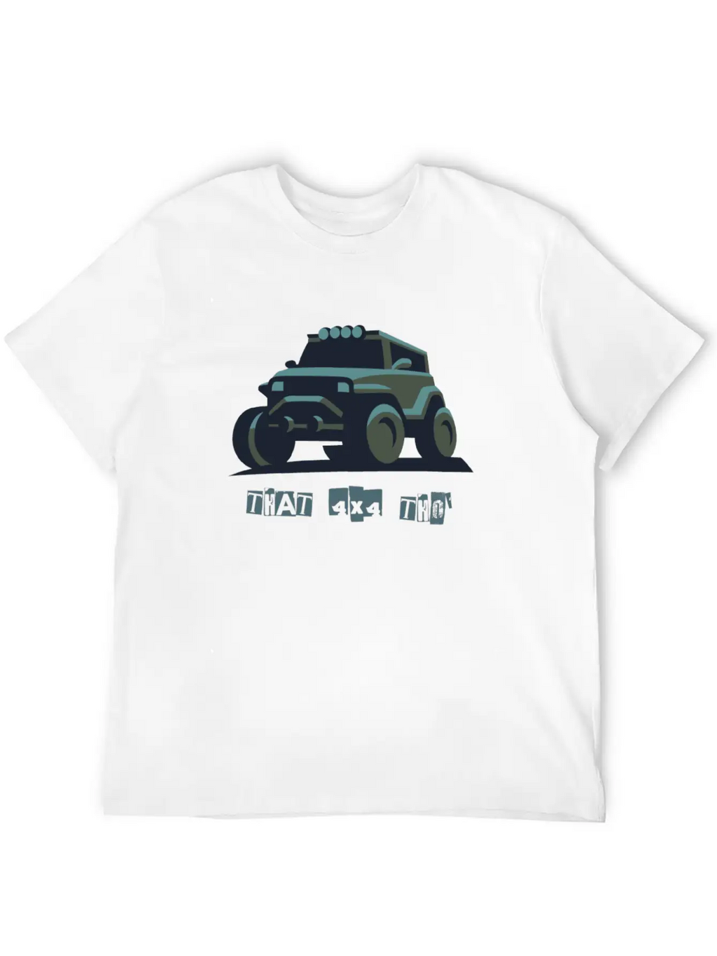 That 4x4 Unisex Casual T-Shirt – Clean Design For Daily Comfort
