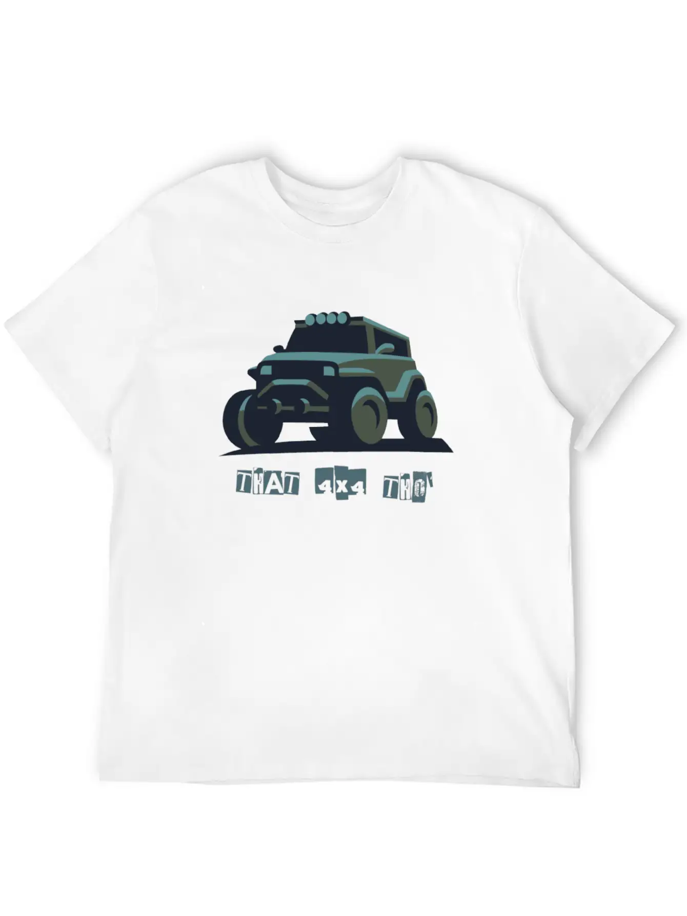 That 4x4 Unisex Casual T-Shirt – Clean Design For Daily Comfort