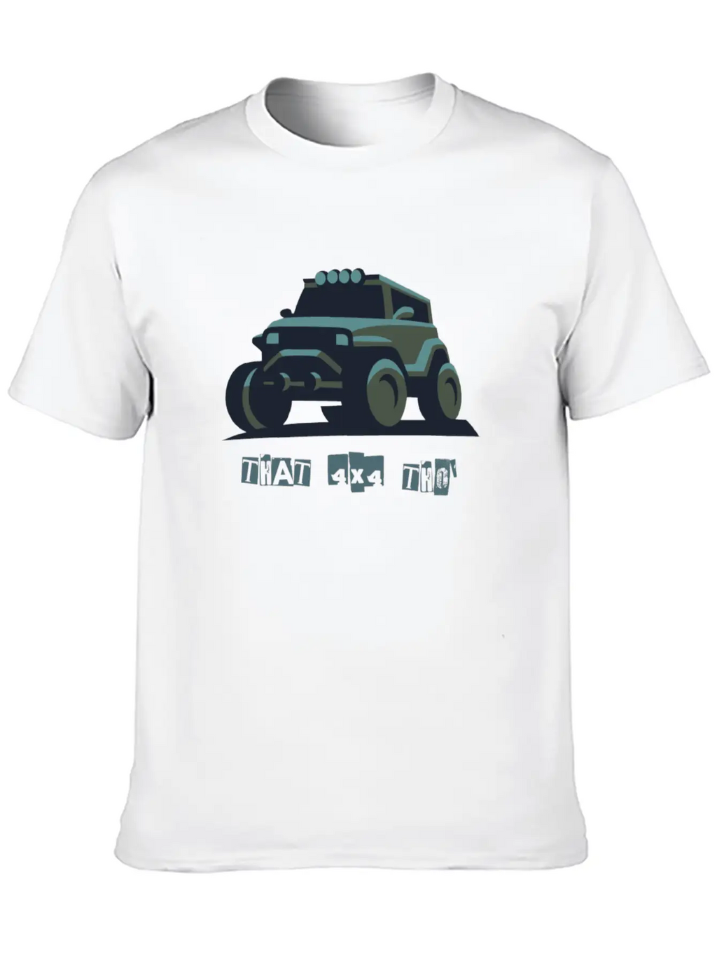 That 4x4 Unisex Casual T-Shirt – Clean Design For Daily Comfort