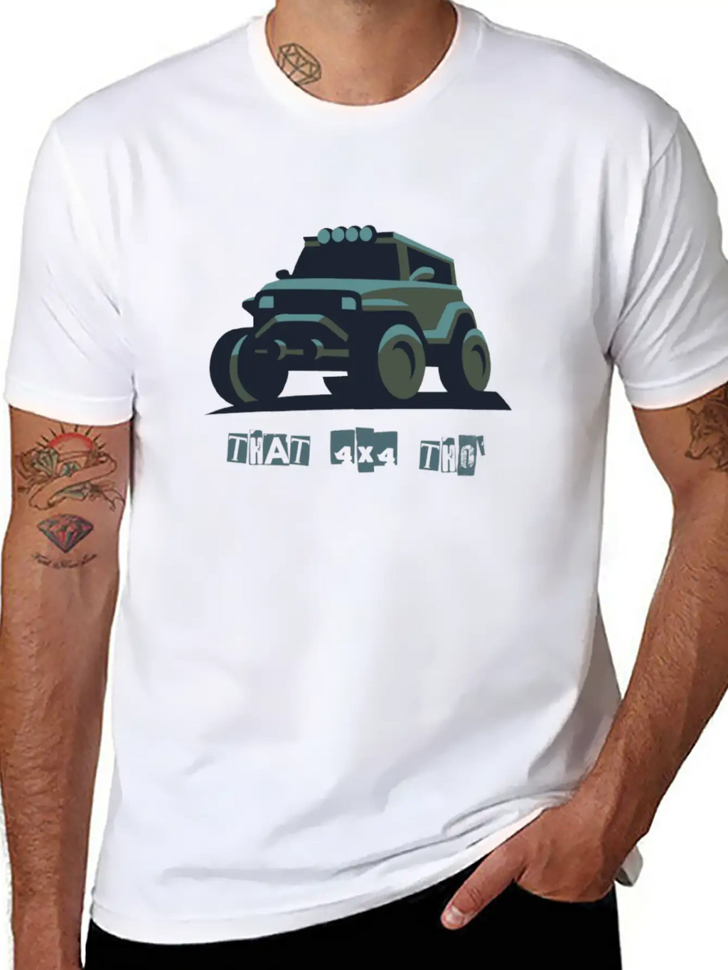 That 4x4 Unisex Casual T-Shirt – Clean Design For Daily Comfort