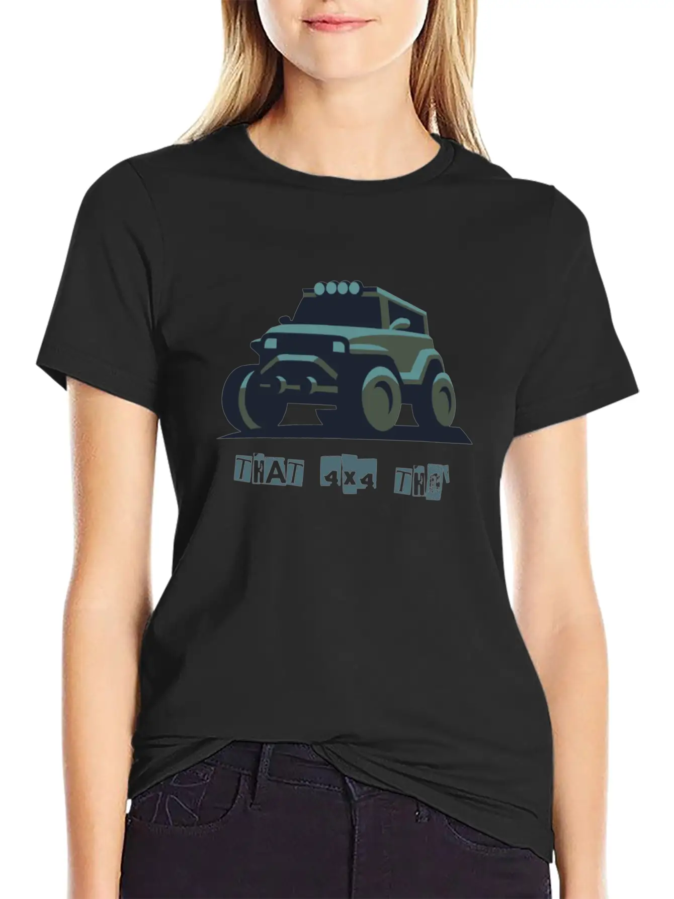 That 4x4 Unisex Casual T-Shirt – Clean Design For Daily Comfort