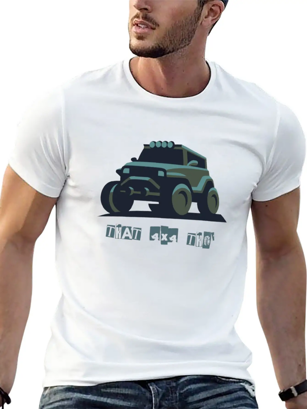 That 4x4 Unisex Casual T-Shirt – Clean Design For Daily Comfort