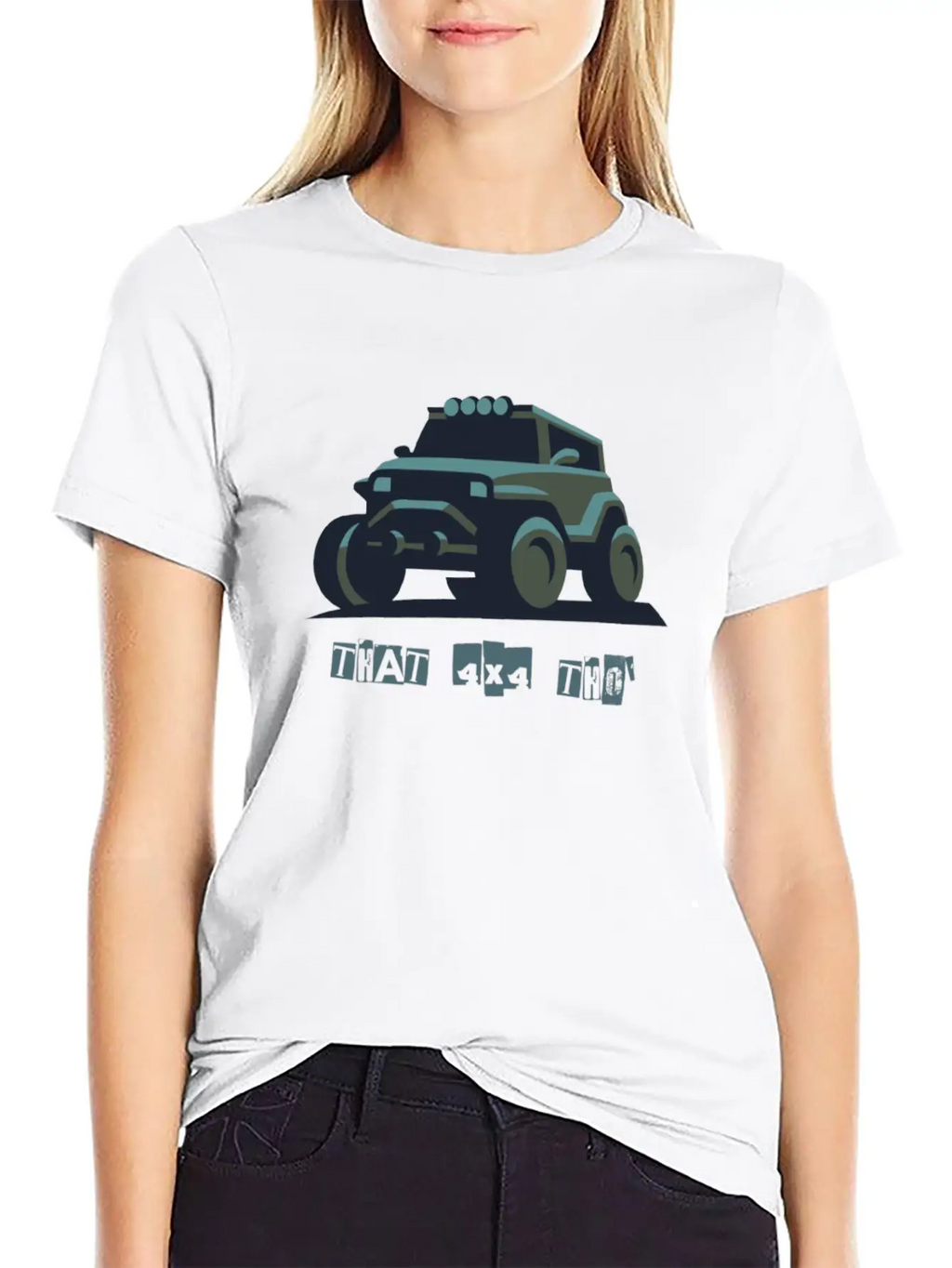 That 4x4 Unisex Casual T-Shirt – Clean Design For Daily Comfort