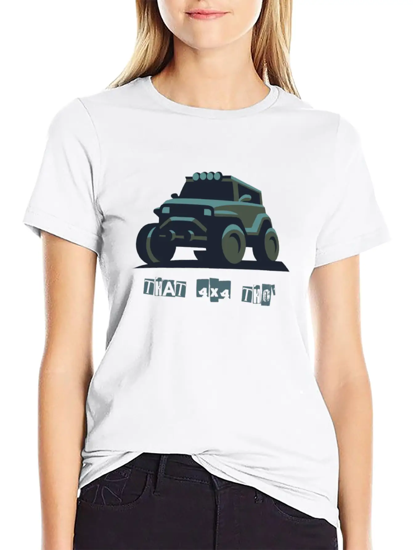 That 4x4 Unisex Casual T-Shirt – Clean Design For Daily Comfort
