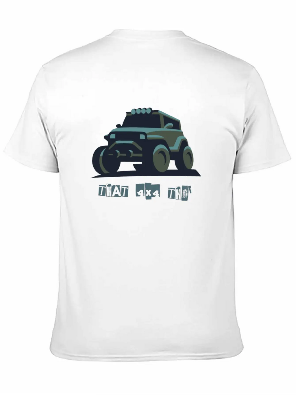 That 4x4 Unisex Casual T-Shirt – Clean Design For Daily Comfort