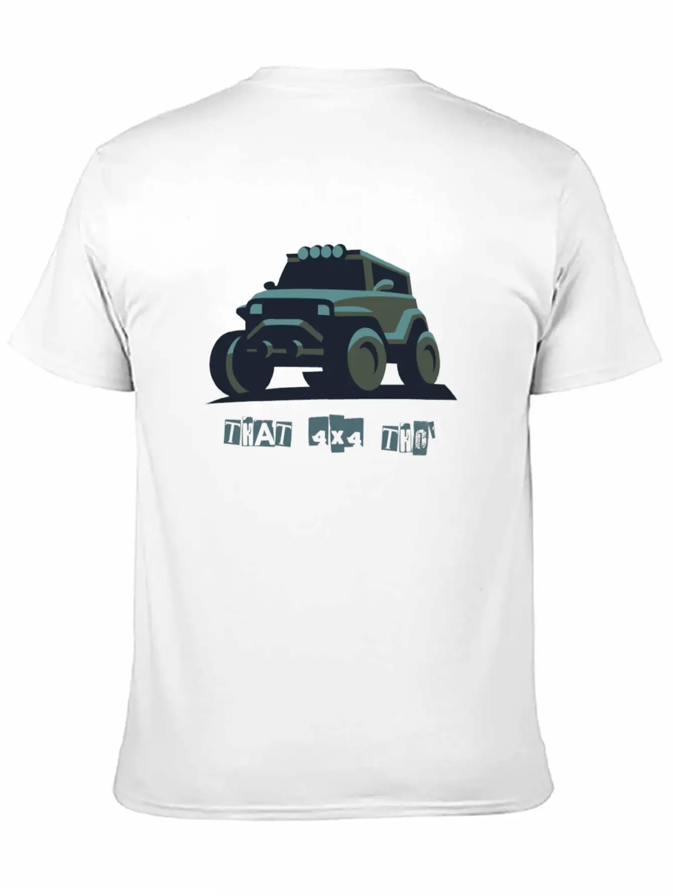 That 4x4 Unisex Casual T-Shirt – Clean Design For Daily Comfort