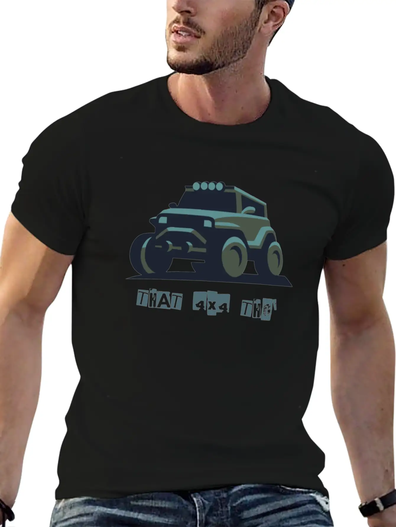 That 4x4 Unisex Casual T-Shirt – Clean Design For Daily Comfort