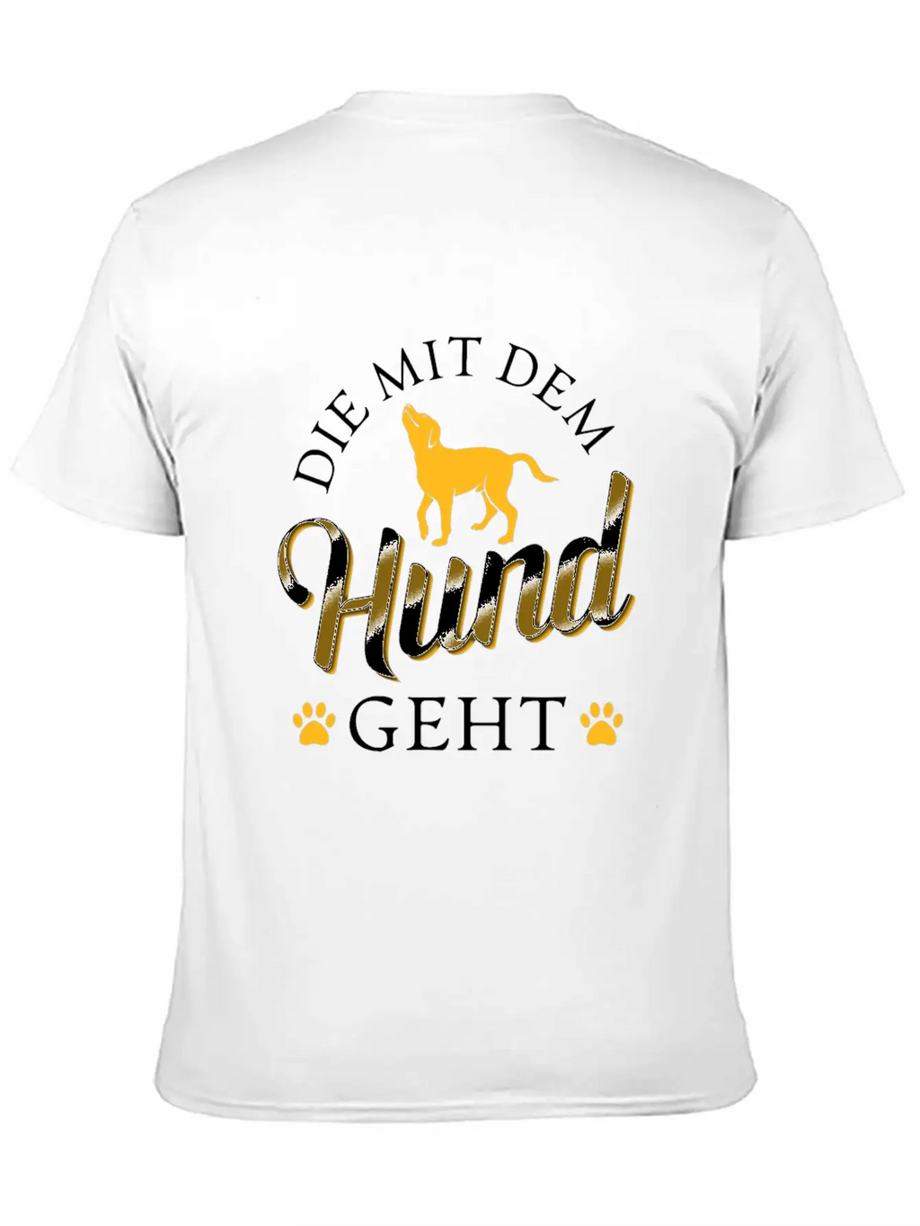 That Goes With The Dog Classic Fit Graphic Tee For Daily Comfort – Unisex Cotton Shirt