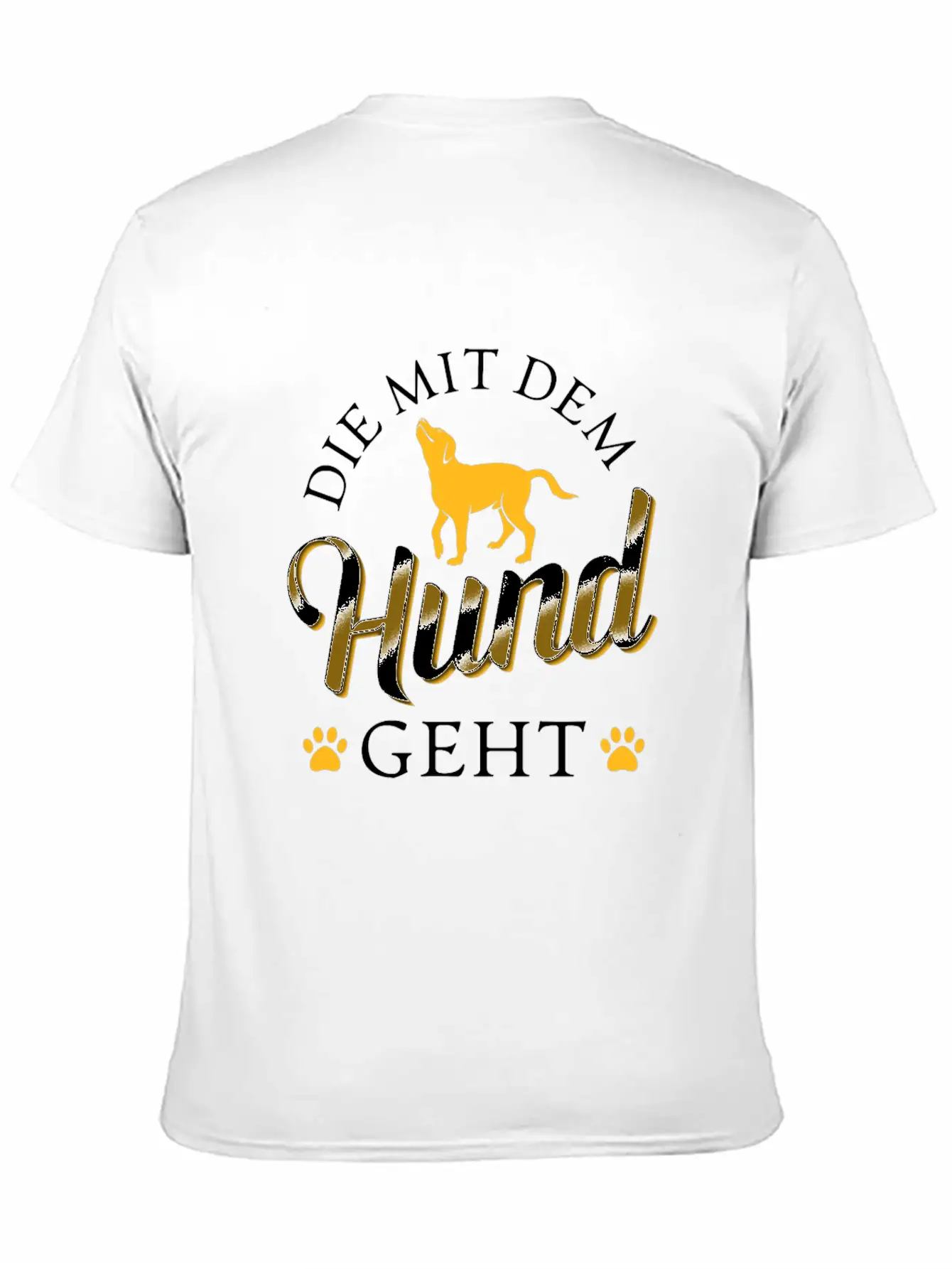 That Goes With The Dog Classic Fit Graphic Tee For Daily Comfort – Unisex Cotton Shirt