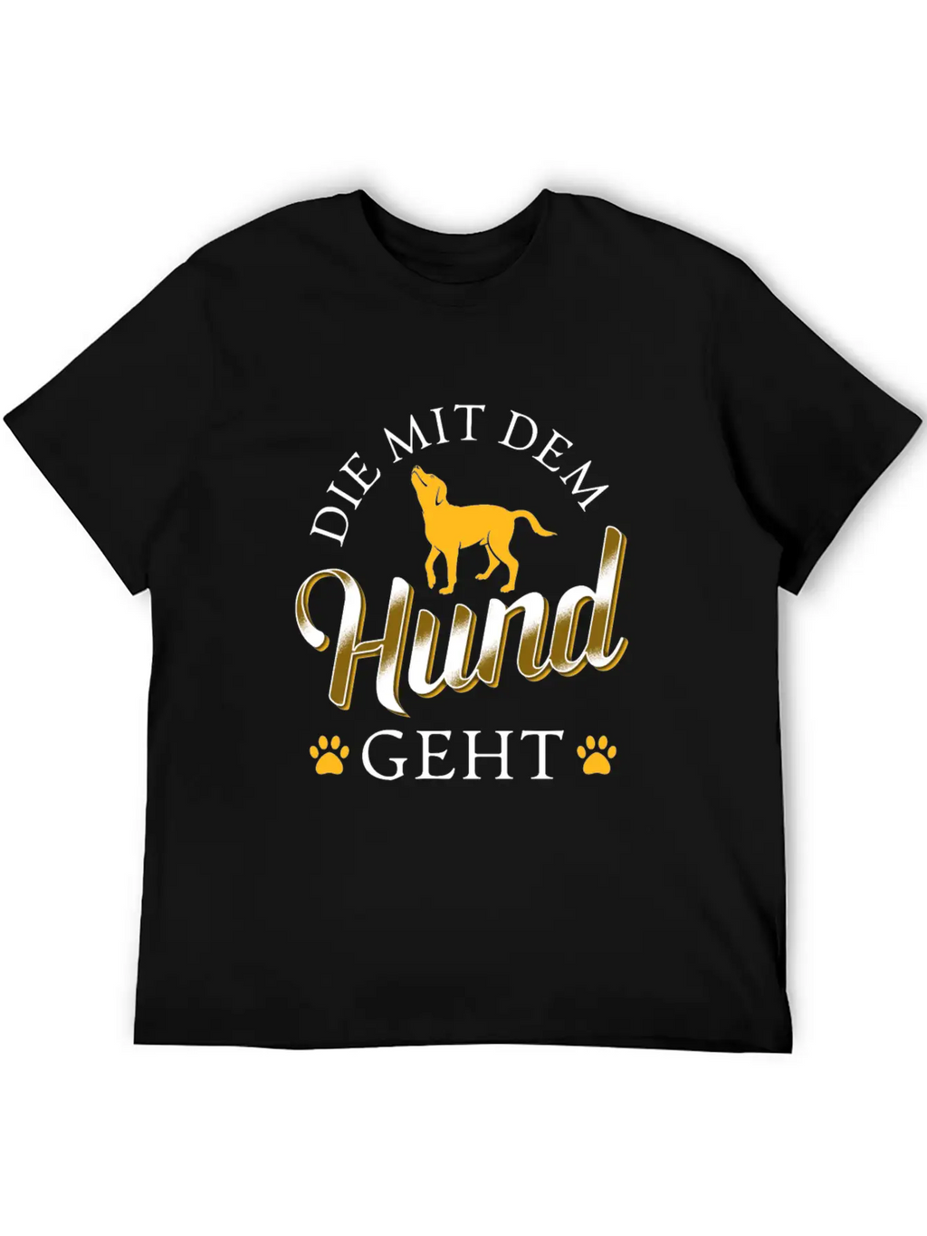 That Goes With The Dog Classic Fit Graphic Tee For Daily Comfort – Unisex Cotton Shirt