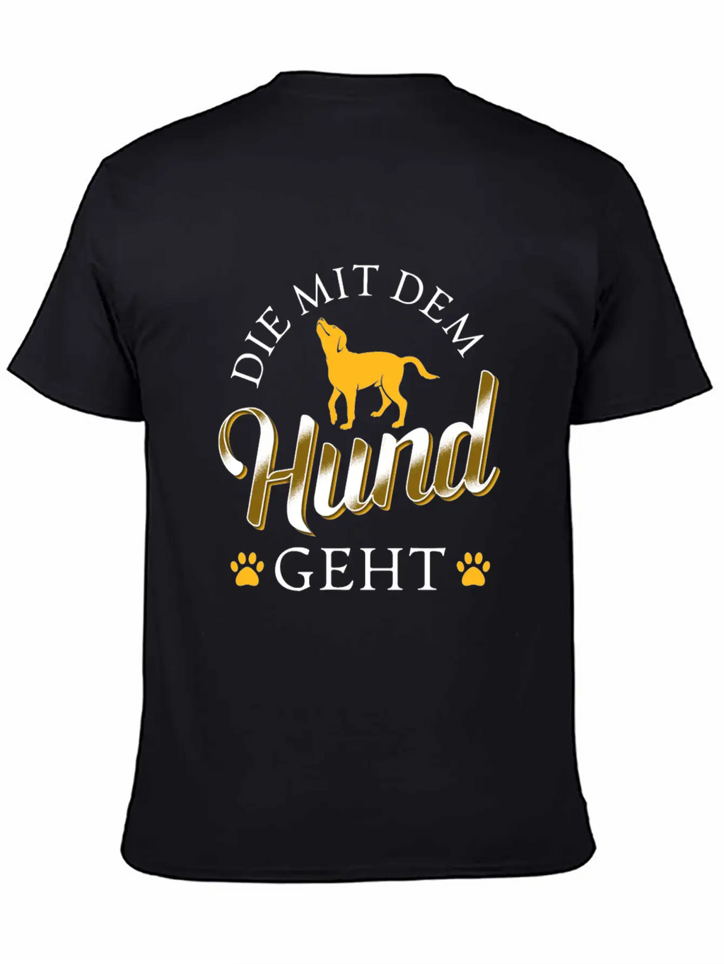 That Goes With The Dog Classic Fit Graphic Tee For Daily Comfort – Unisex Cotton Shirt