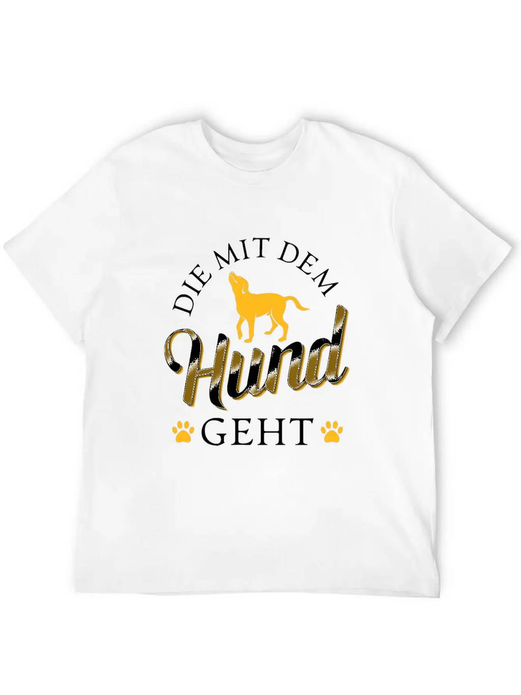 That Goes With The Dog Classic Fit Graphic Tee For Daily Comfort – Unisex Cotton Shirt