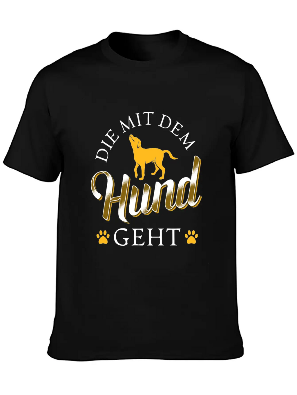That Goes With The Dog Classic Fit Graphic Tee For Daily Comfort – Unisex Cotton Shirt