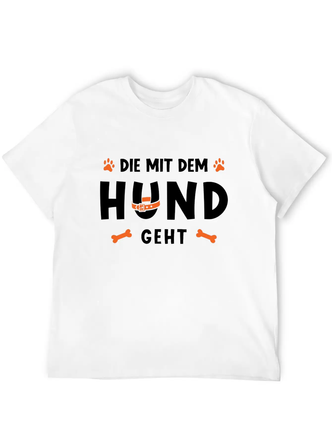 That Goes With The Dog Unisex Casual T-Shirt – Clean Design For Daily Comfort