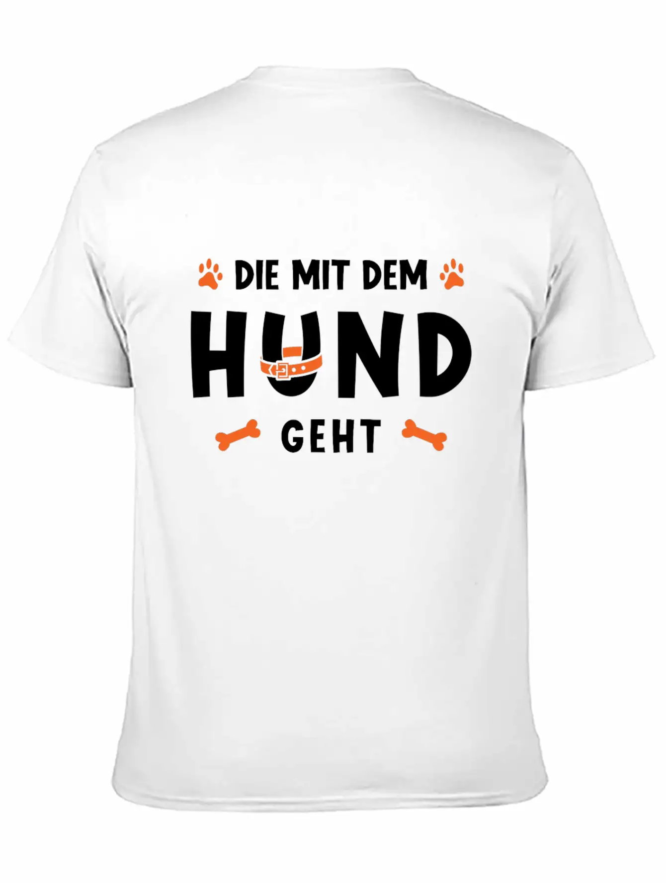 That Goes With The Dog Unisex Casual T-Shirt – Clean Design For Daily Comfort