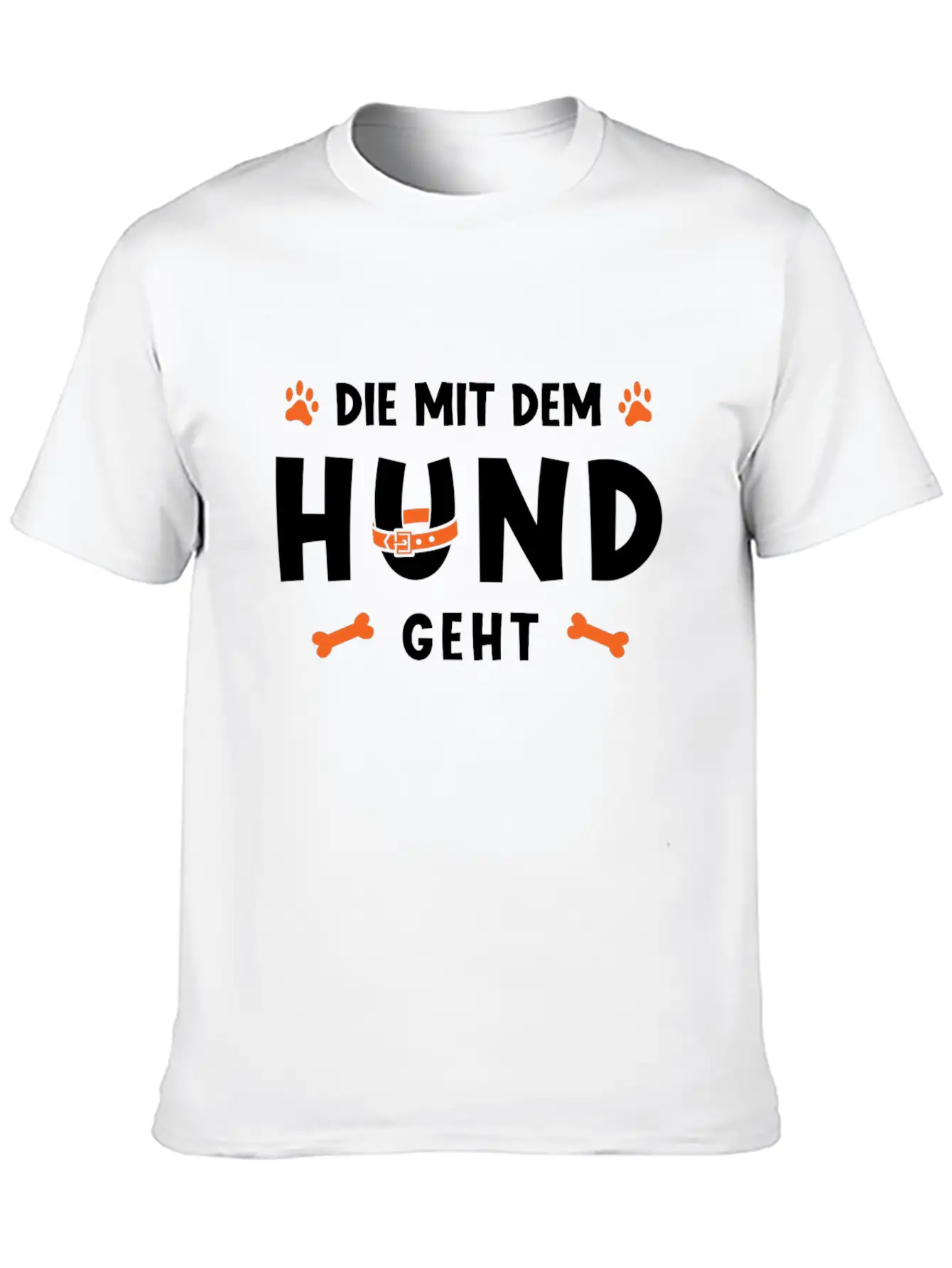That Goes With The Dog Unisex Casual T-Shirt – Clean Design For Daily Comfort