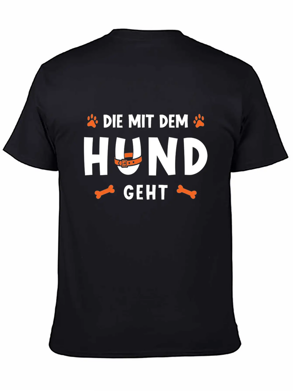That Goes With The Dog Unisex Casual T-Shirt – Clean Design For Daily Comfort