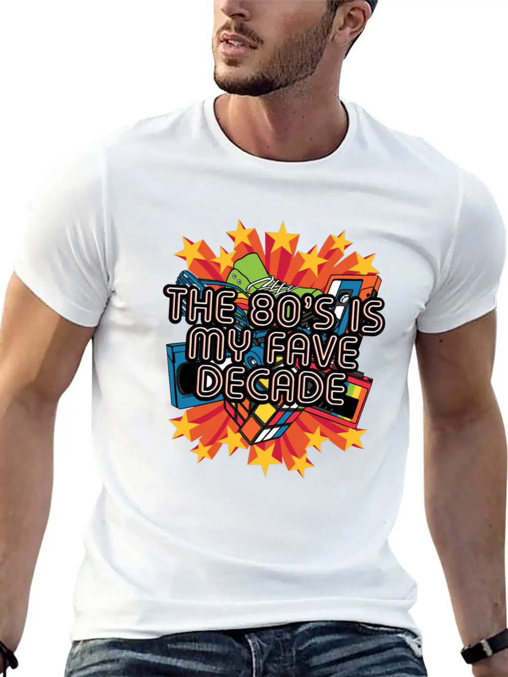 The 80s Is My Fave Decade Lifestyle 1980 Habits Re Casual Graphic T-Shirt – Simple And Comfortable Daily Wear