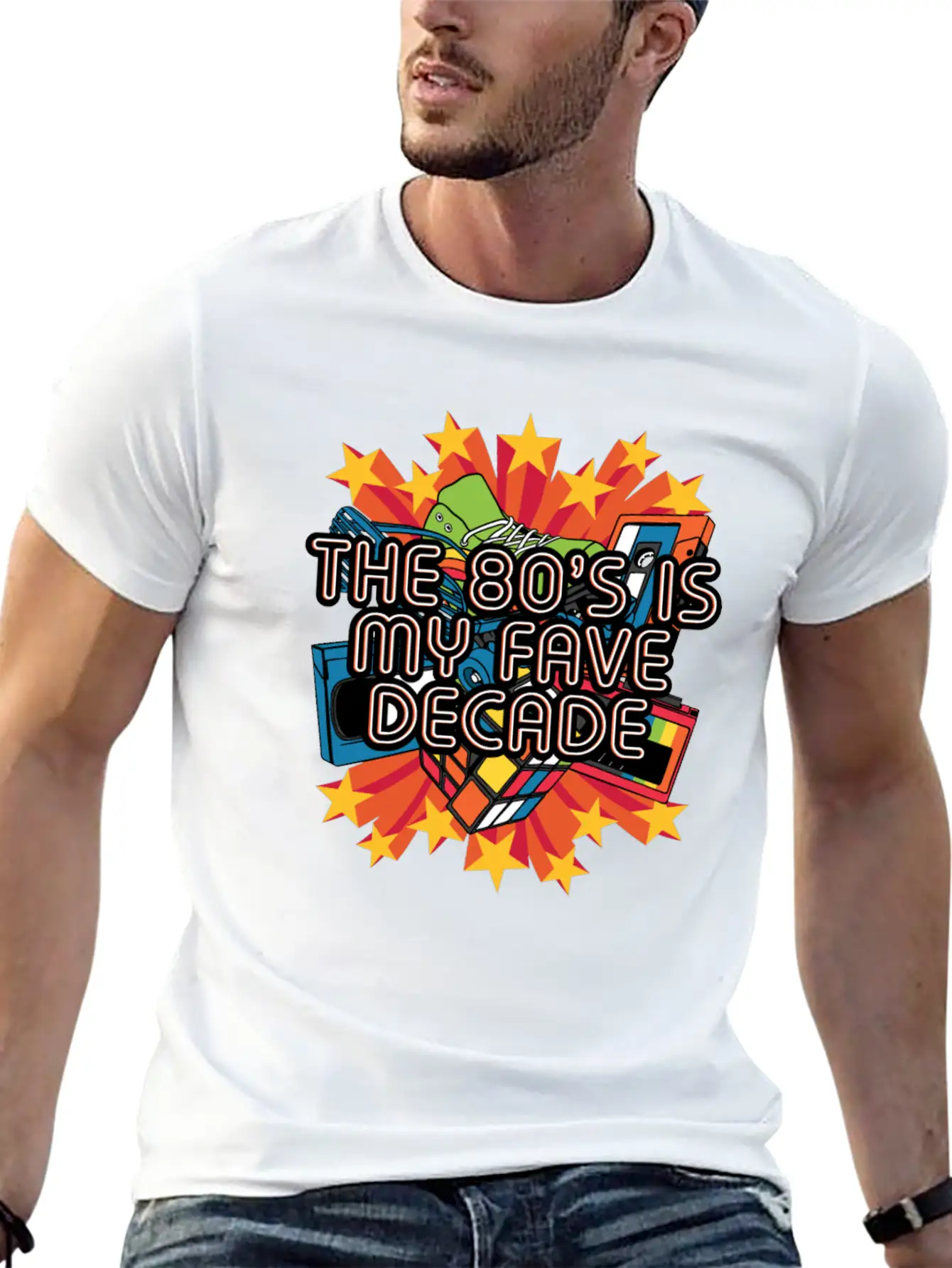 The 80s Is My Fave Decade Lifestyle 1980 Habits Re Casual Graphic T-Shirt – Simple And Comfortable Daily Wear