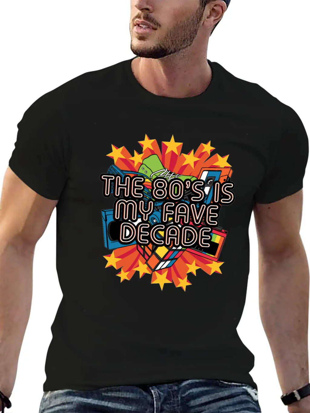The 80s Is My Fave Decade Lifestyle 1980 Habits Re Casual Graphic T-Shirt – Simple And Comfortable Daily Wear
