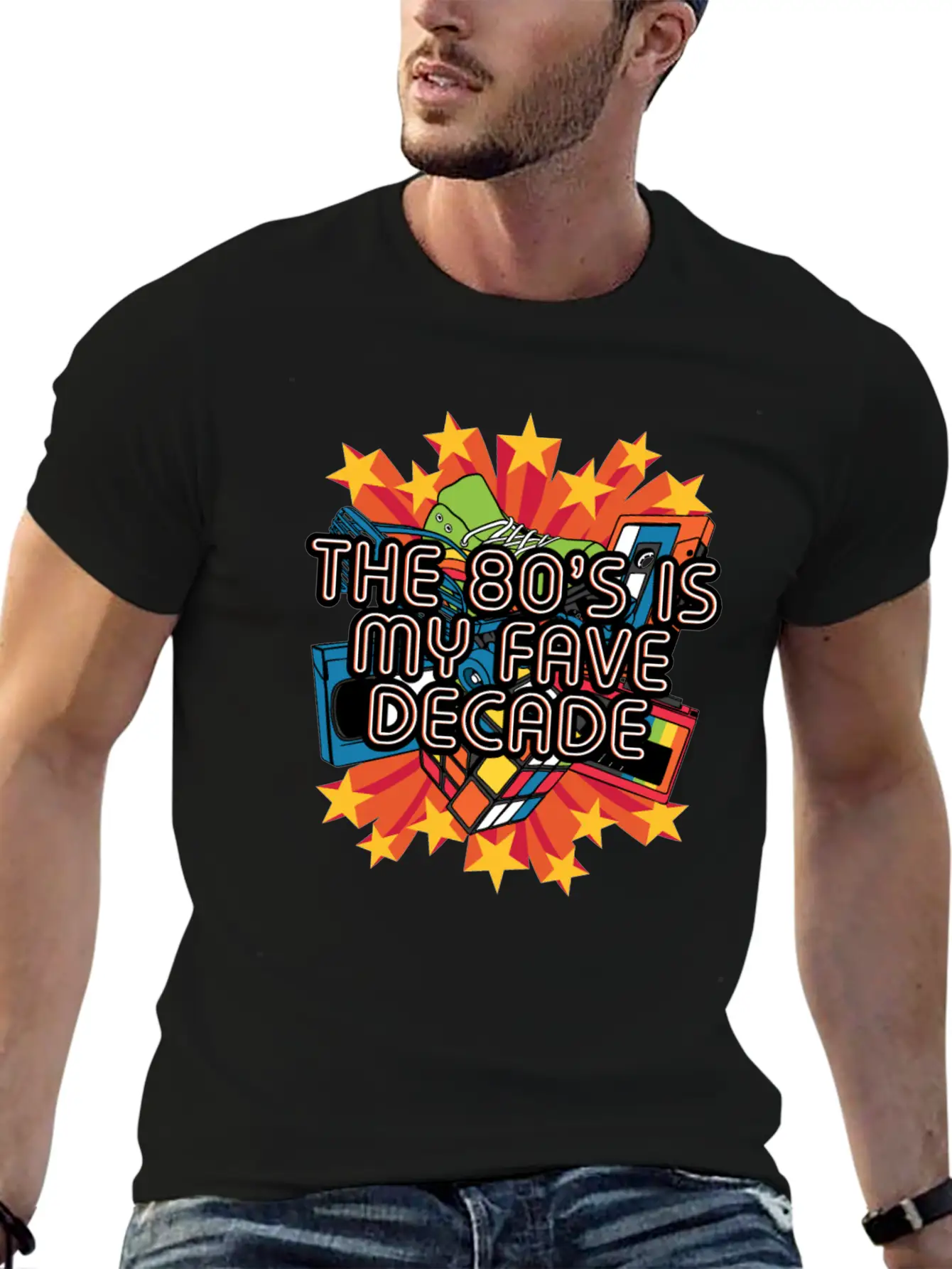 The 80s Is My Fave Decade Lifestyle 1980 Habits Re Casual Graphic T-Shirt – Simple And Comfortable Daily Wear