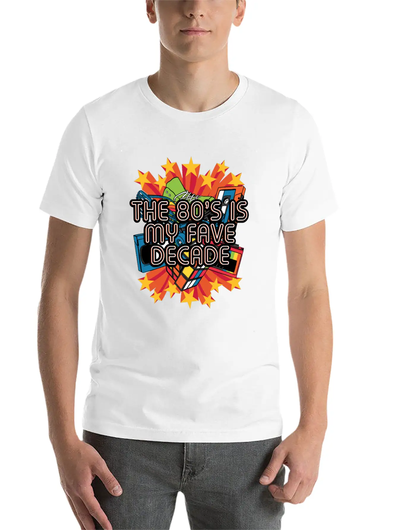 The 80s Is My Fave Decade Lifestyle 1980 Habits Re Casual Graphic T-Shirt – Simple And Comfortable Daily Wear