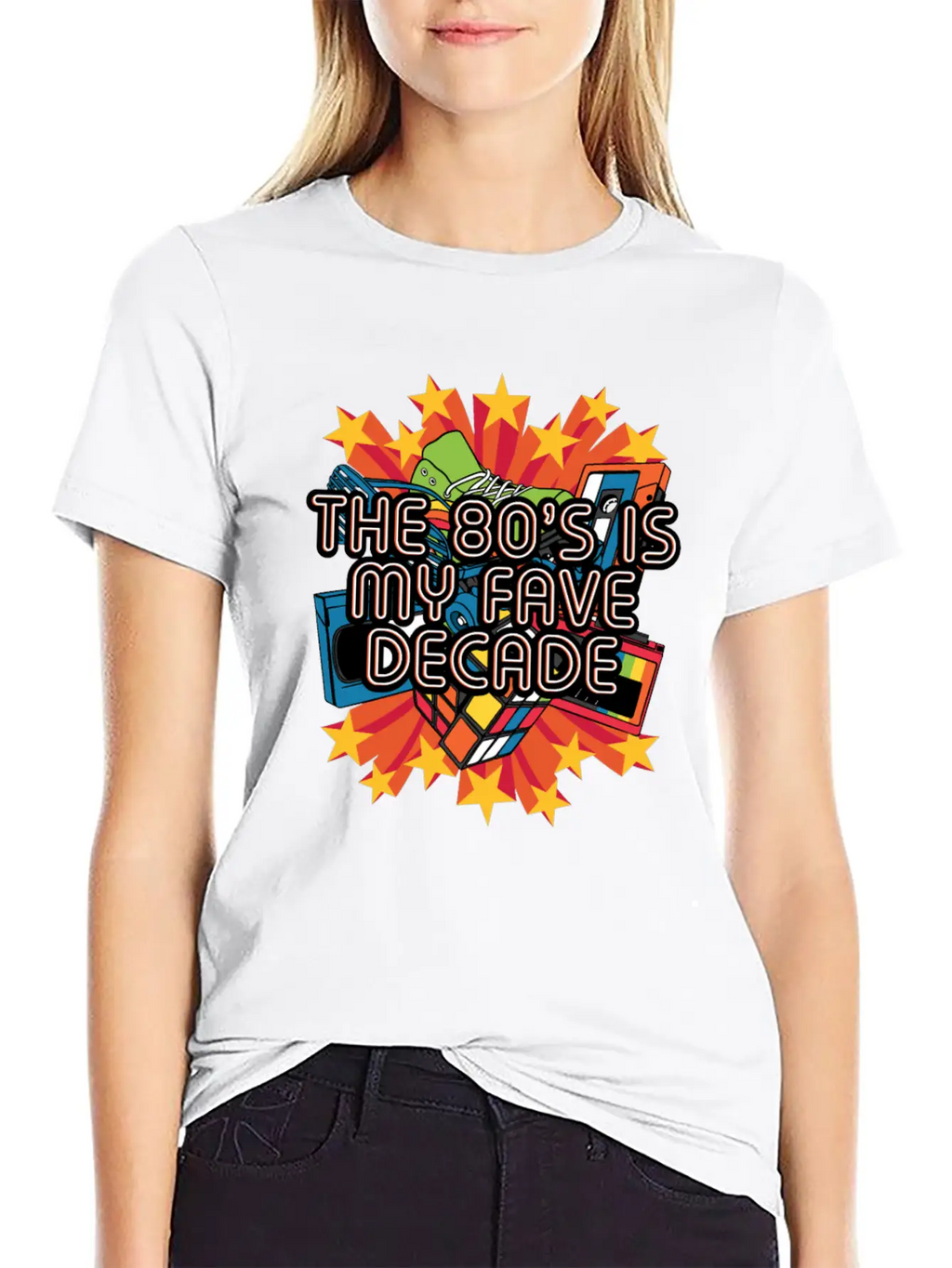 The 80s Is My Fave Decade Lifestyle 1980 Habits Re Casual Graphic T-Shirt – Simple And Comfortable Daily Wear