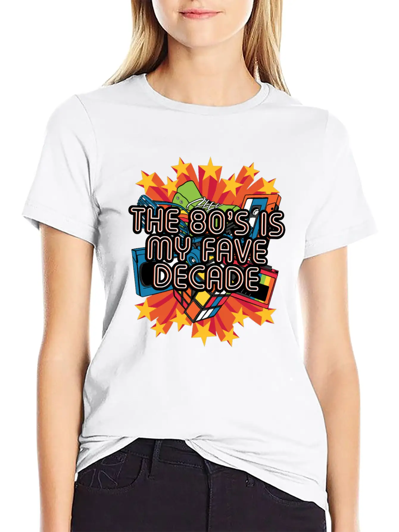 The 80s Is My Fave Decade Lifestyle 1980 Habits Re Casual Graphic T-Shirt – Simple And Comfortable Daily Wear