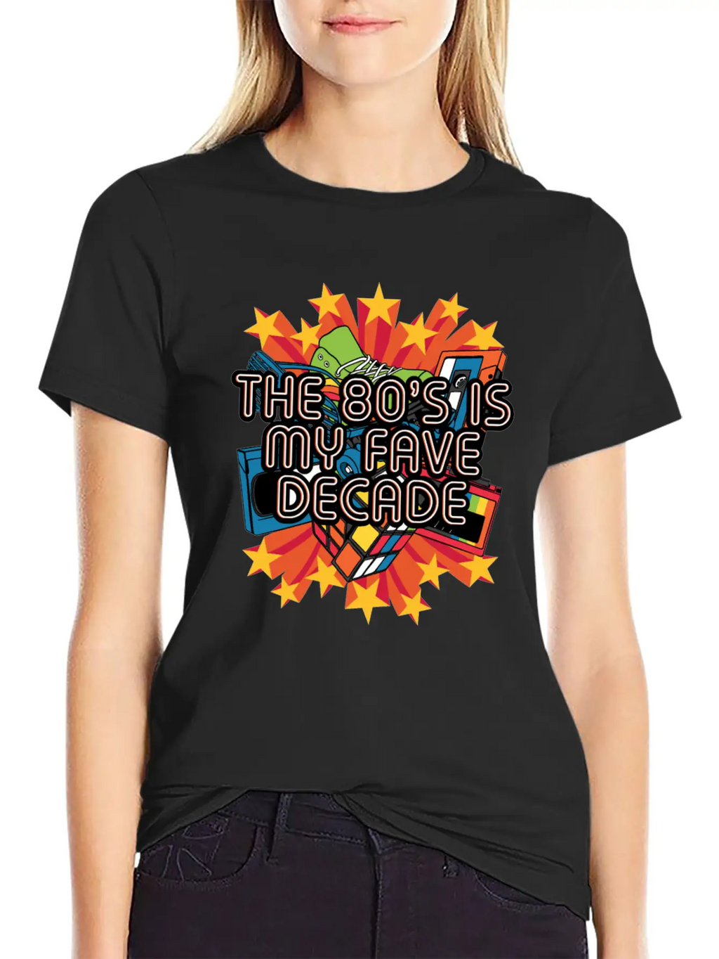 The 80s Is My Fave Decade Lifestyle 1980 Habits Re Casual Graphic T-Shirt – Simple And Comfortable Daily Wear