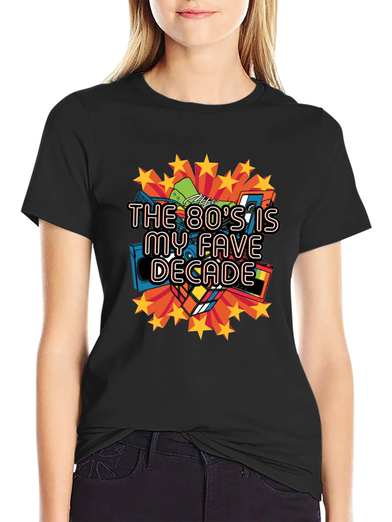 The 80s Is My Fave Decade Lifestyle 1980 Habits Re Casual Graphic T-Shirt – Simple And Comfortable Daily Wear