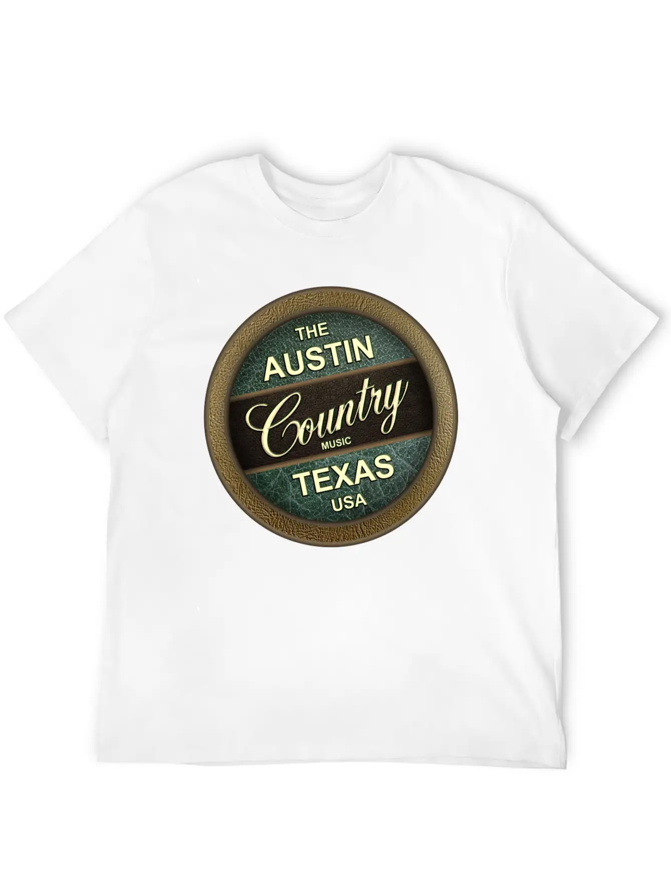 The Austin Country Music Texas Breathable Soft Cotton T-Shirt – Timeless Casual Look