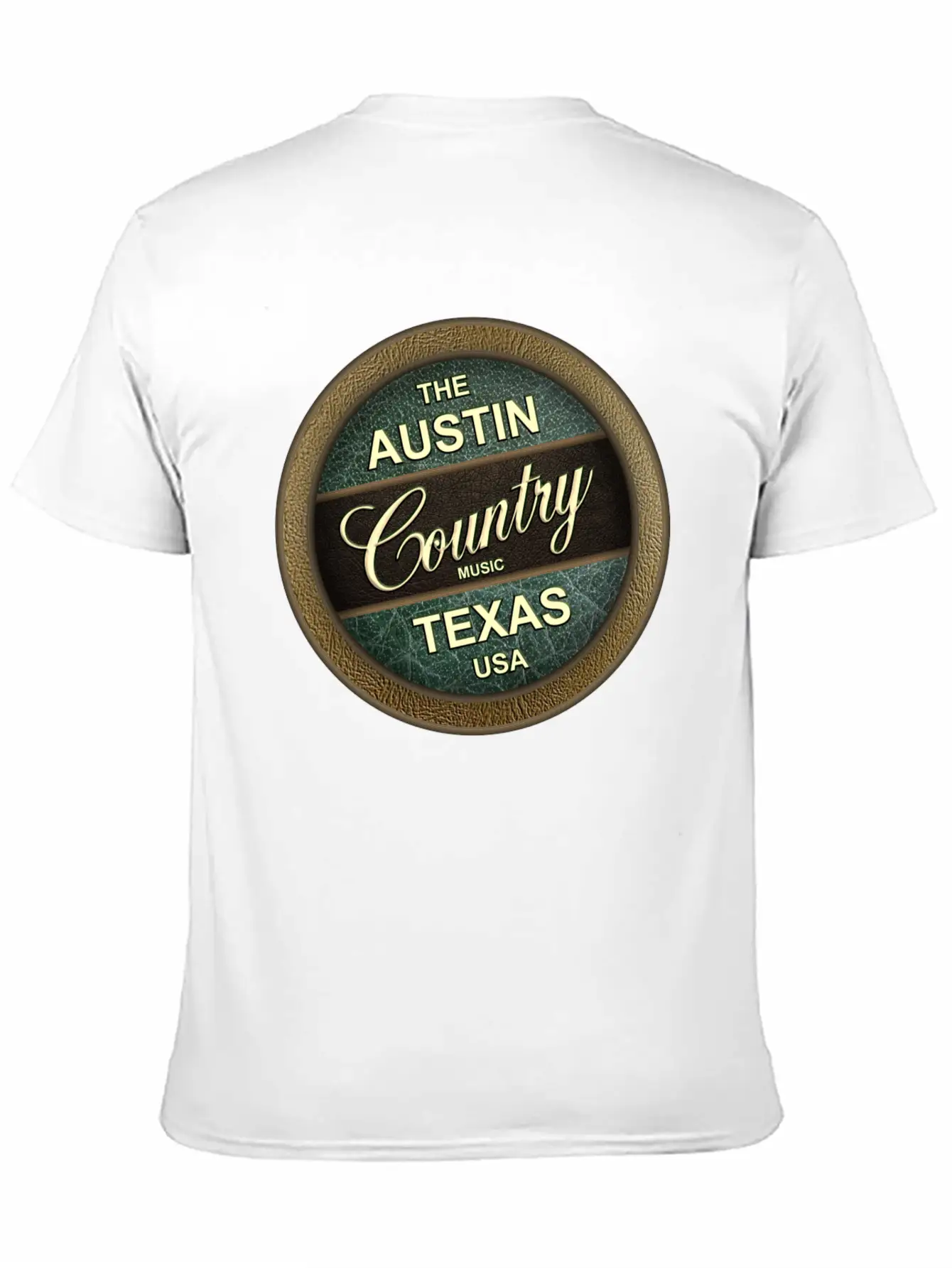 The Austin Country Music Texas Breathable Soft Cotton T-Shirt – Timeless Casual Look