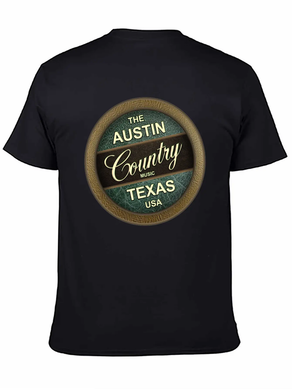 The Austin Country Music Texas Breathable Soft Cotton T-Shirt – Timeless Casual Look
