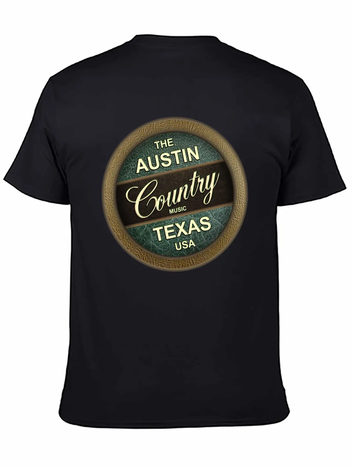 The Austin Country Music Texas Breathable Soft Cotton T-Shirt – Timeless Casual Look