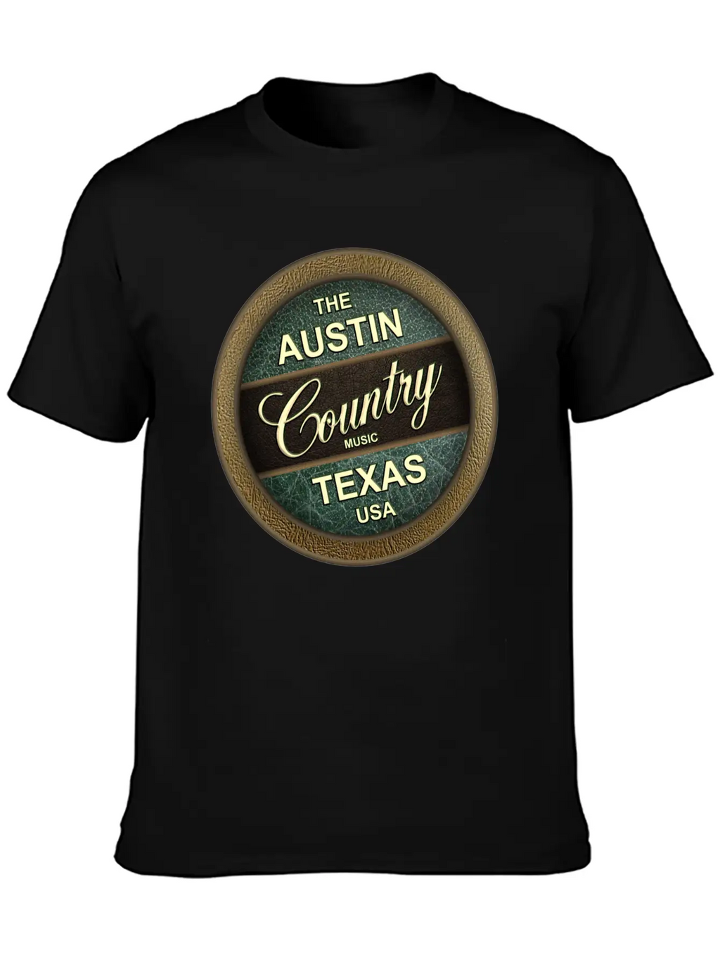 The Austin Country Music Texas Breathable Soft Cotton T-Shirt – Timeless Casual Look