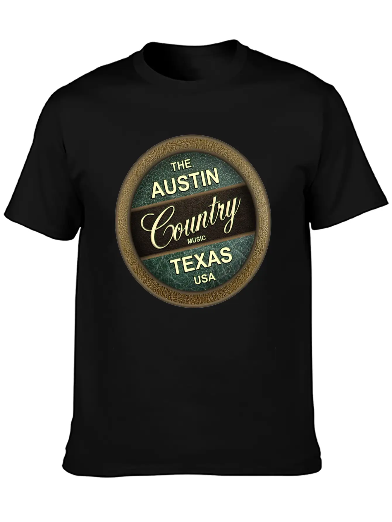 The Austin Country Music Texas Breathable Soft Cotton T-Shirt – Timeless Casual Look